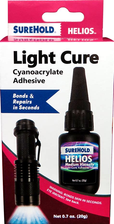 Does UV light dry super glue?